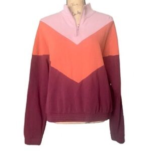 PacSun LA HEARTS colorblock sweatshirt